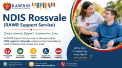 Quality NDIS Rossvale & NDIS Springside Assistance | RAWR Support Services