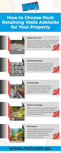 Rock Retaining Walls Adelaide