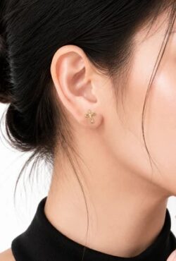 Classic Gold Stud Earrings Crafted for Timeless Style by Devata