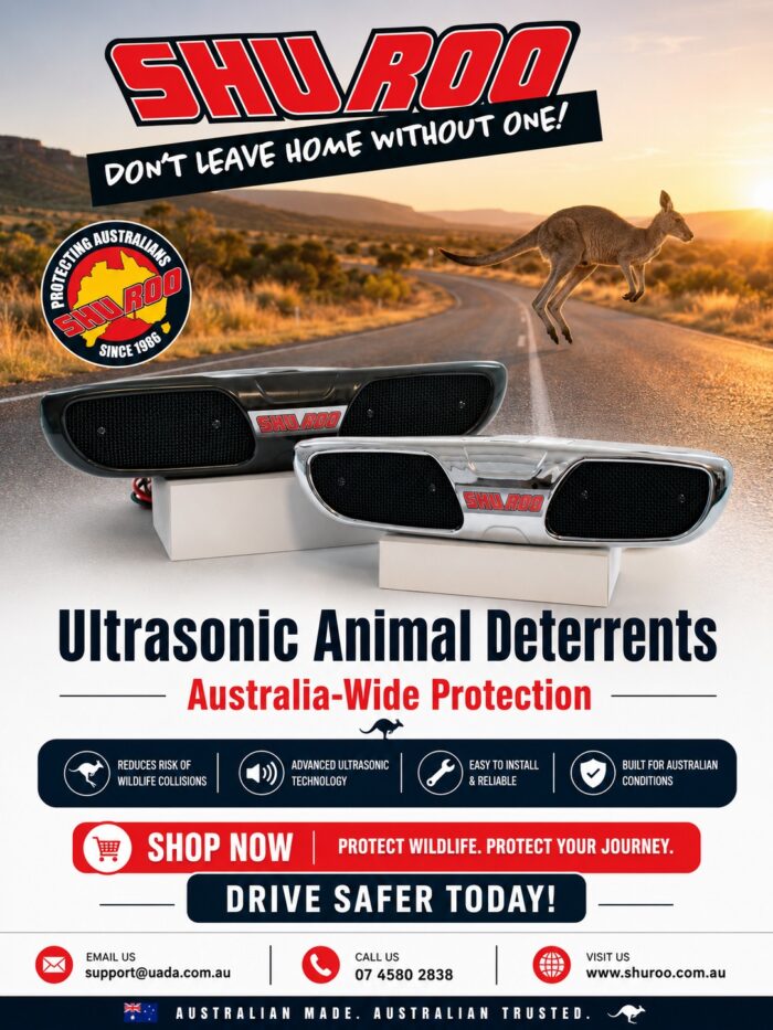 ShuRoo Ultrasonic Animal Deterrents in Australia | Protect Wildlife & Drive Safer
