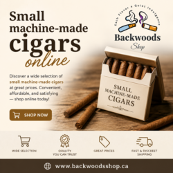 Buy Small Machine-Made Cigars Online from Backwoods Shop