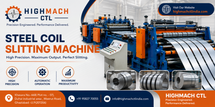 Steel Coil Slitting Machine by Highmach CTL