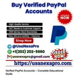 Buy Verified PayPal Accounts