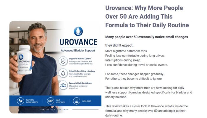 Urovance Reviews: Can This Natural Formula Support Urinary Comfort?