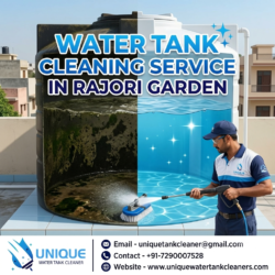 Professional Water Tank Cleaning Service in Rajori Garden