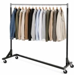 Wooden Clothes Rack for Timeless Storage by Mycoathangers