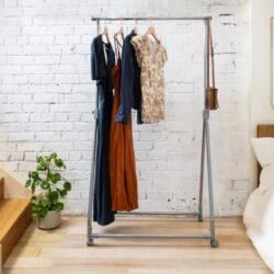 Get Portable Clothes Rack for Easy Garment Storage at Hangersforless
