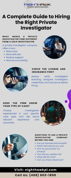 A Complete Guide to Hiring the Right Private Investigator