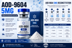 AOD 9604 10mg | AOD-9604 5mg & Reconstitution