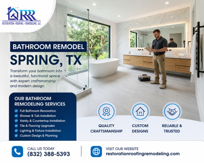 Bathroom Remodel in Spring, TX