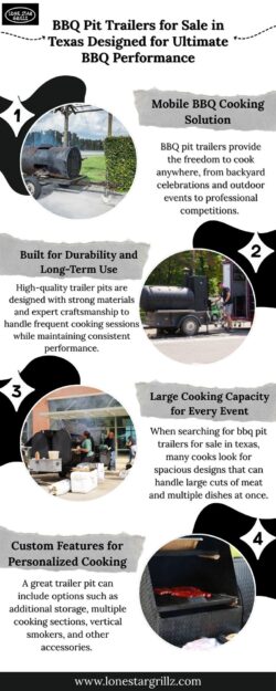 BBQ Pit Trailers for Sale in Texas Built for Serious BBQ Lovers