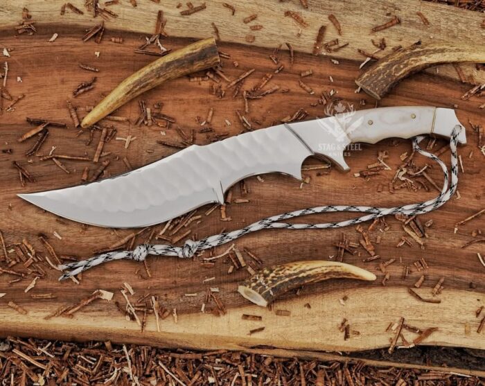 Best Bowie knife – Custom Handmade D2 Steel knives 8 Inch full tang Blade