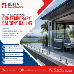 Betta Balustrades – Contemporary Balcony Railing