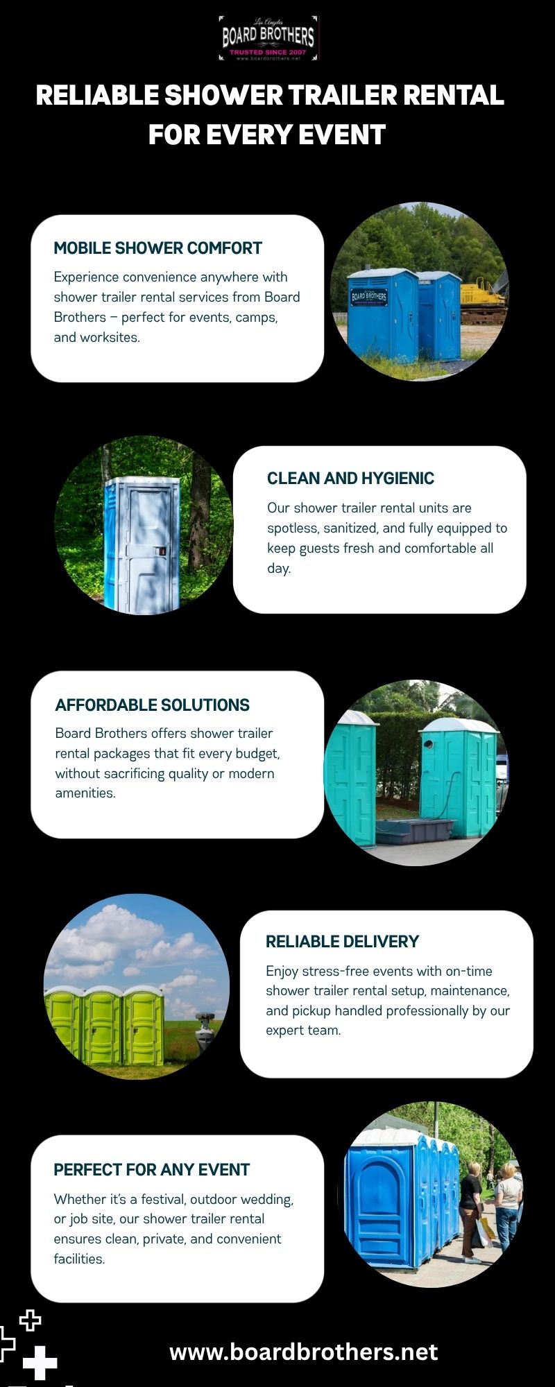 Reliable Shower Trailer Rental for Every Event & Project