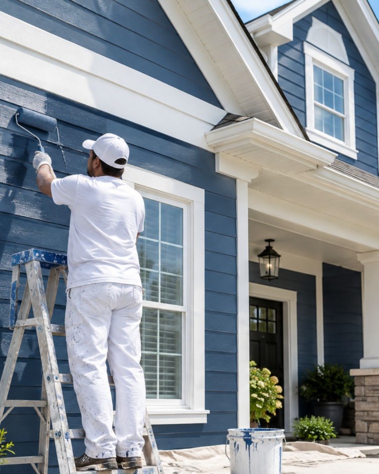 Boulevard Painting: Exterior Painting in Shawnee, KS for a Refreshed Home