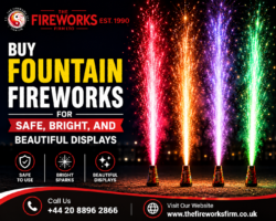 Buy Fountain Fireworks for Safe, Bright, and Beautiful Displays – The Fireworks Firm