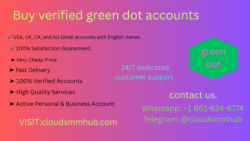 Buy verified green dot accounts