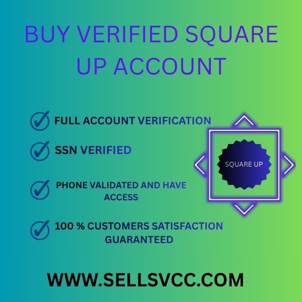Buy Verified Square Up Account