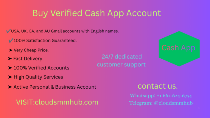 Buy Verified Cash App Account