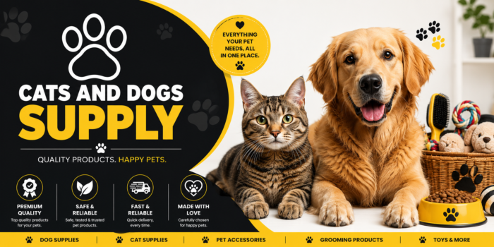 Cats & Dogs Supply – Quality Pet Supplies for Happy Pets