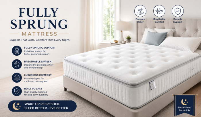 Fully Sprung Mattress | Quality UK Mattresses
