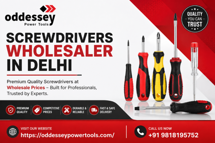 Screwdrivers Wholesaler in Delhi | Oddessey Power Tools