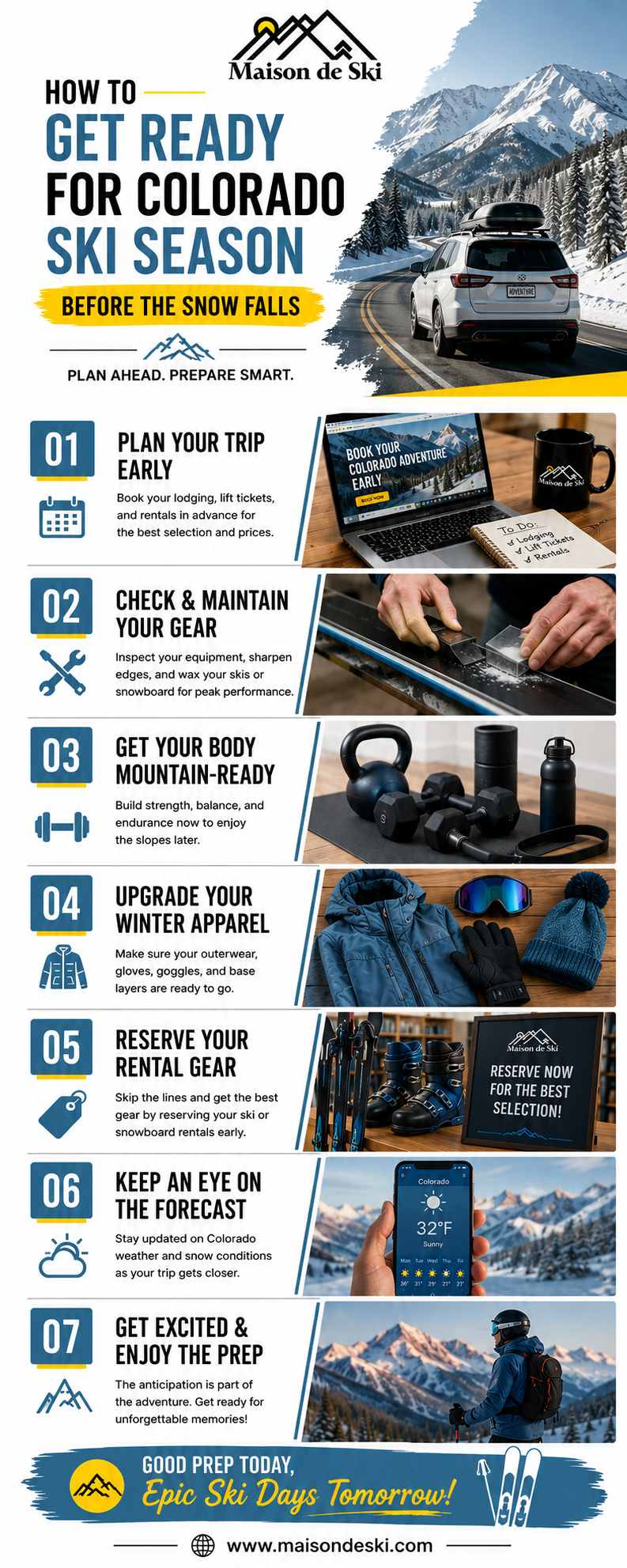 How to Get Ready for Colorado Ski Season Before the Snow Falls