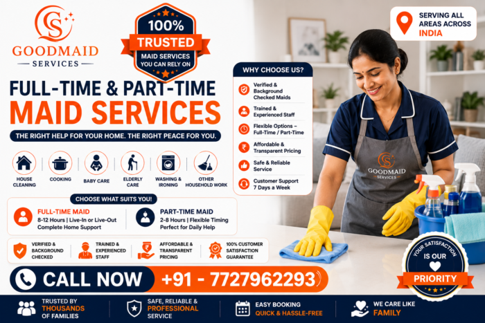 Maid In Pune – Complete Guide to Hiring a Home Maid