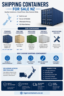 Shipping Containers for Sale NZ