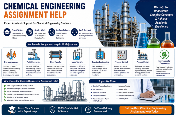Chemical Process Design Assignment Support
