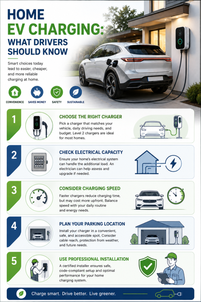 Home EV Charging: What Drivers Should Know