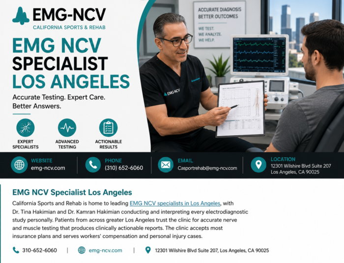 EMG NCV Specialist Los Angeles