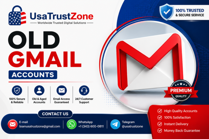 Top 5 Sites to Buy Old Gmail Accounts In (PVA & Aged)