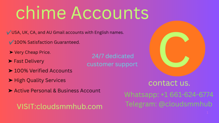 Buy Verified chime Accounts