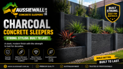 Choose the Right Concrete Sleepers Charcoal vs Plain Grey