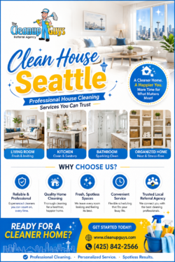 Trusted Clean House Seattle Services