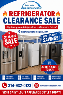 Refrigerator Clearance Sale in Maryland Heights