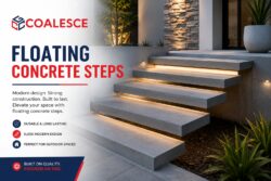 Floating Concrete Steps Sydney | Coalesce Concreting