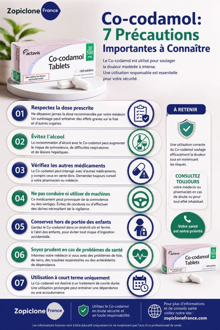 Co-codamol: 7 Précautions Importantes à Connaître