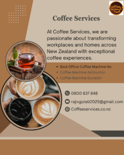 Coffee Machine for Hire Ashburton with Flexible Rental Packages