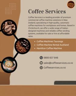 Coffee Machine Rental Auckland with Reliable Service and Maintenance