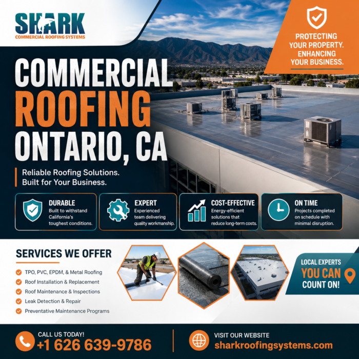 Commercial Roofing Ontario, CA – Protect Your Business