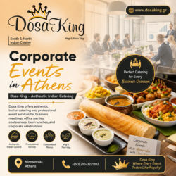 Corporate Events in Athens | Dosa King – Authentic Indian Catering