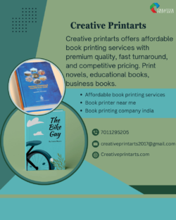 India’s Trusted Printing Partner — Your Go-To Book Printing Company India | Creative Printarts