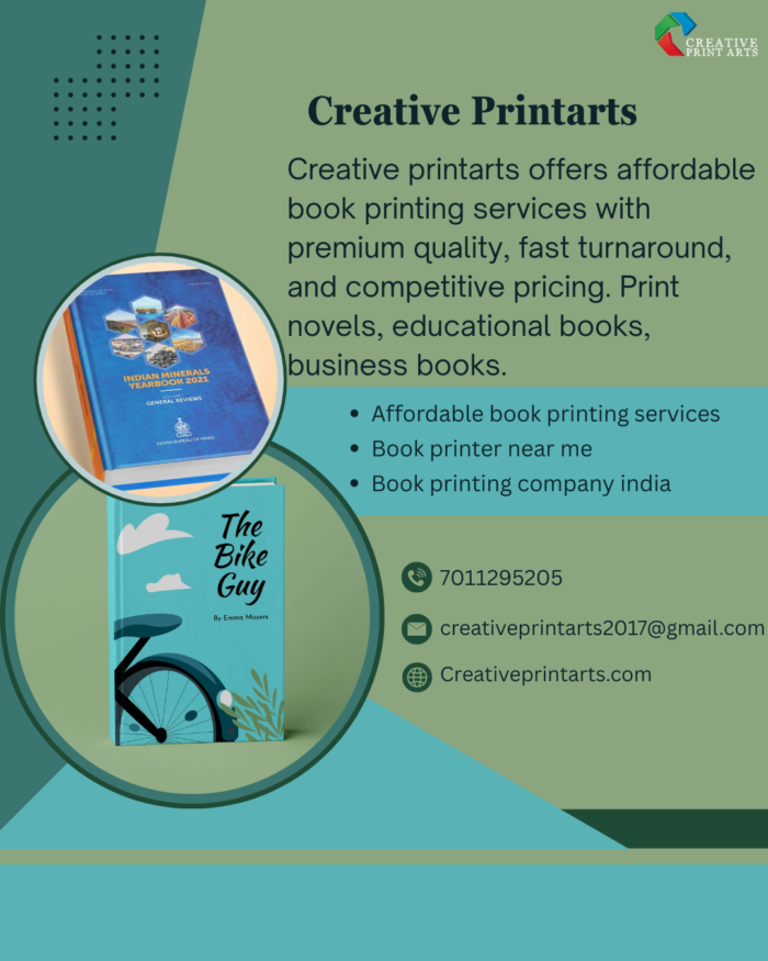 India’s Trusted Printing Partner — Your Go-To Book Printing Company India | Creative Printarts