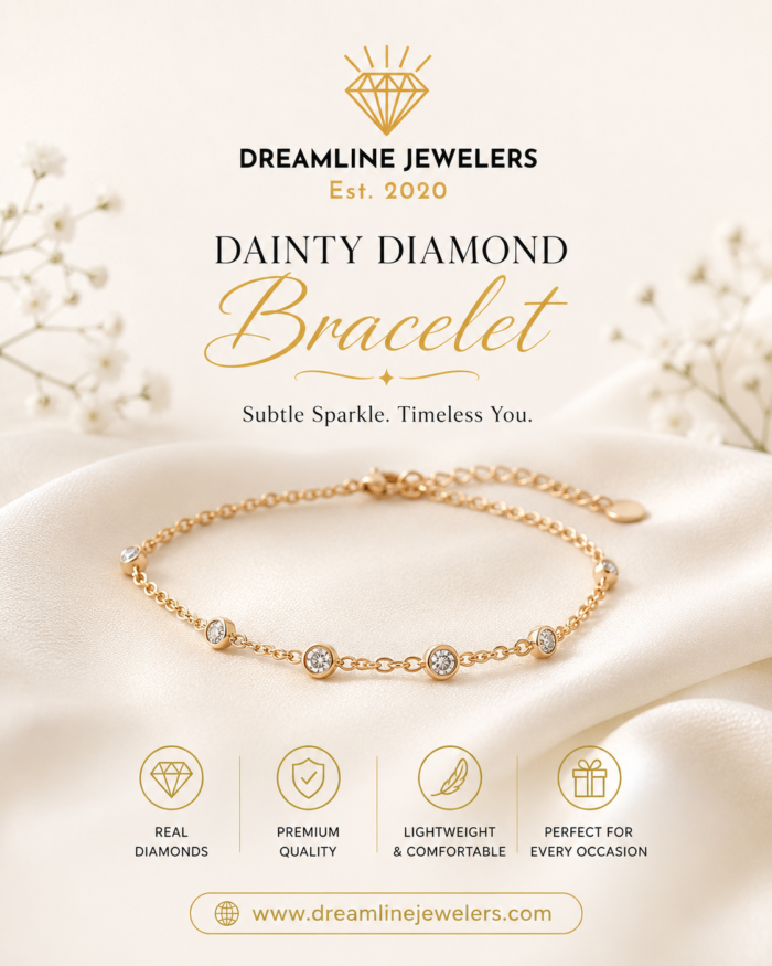 Find a Dainty Diamond Bracelet for Effortless Style