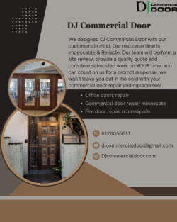 Reliable Industrial Door Repair Minneapolis for Commercial Facilities