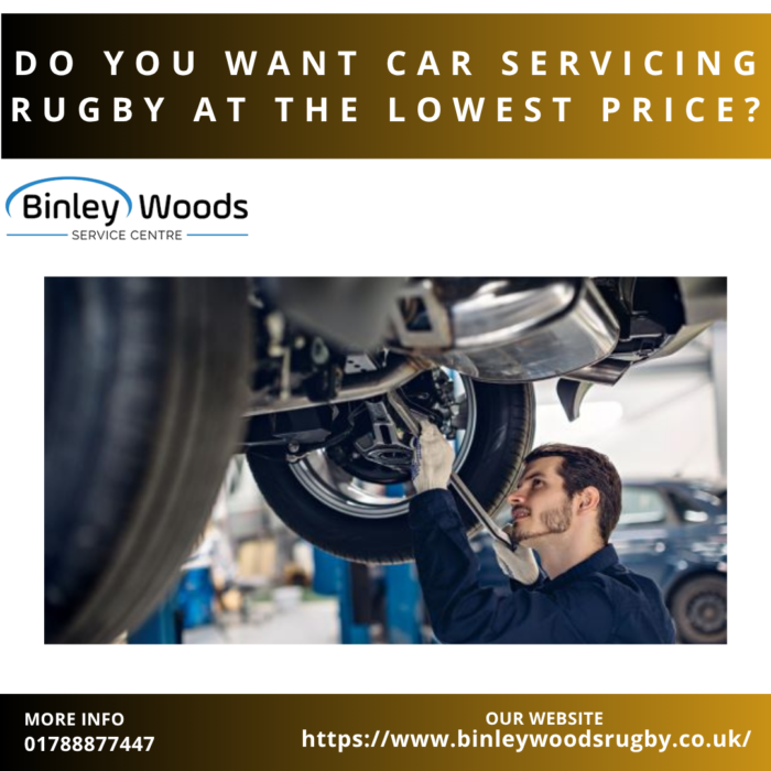 Do You Want Car Servicing Rugby At The Lowest Price?
