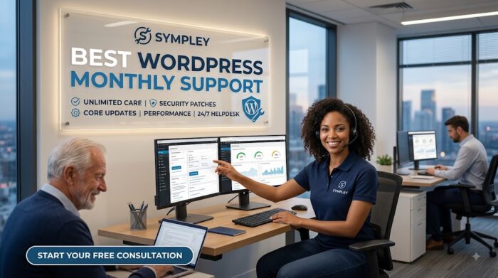 Best WordPress Monthly Support – Sympley