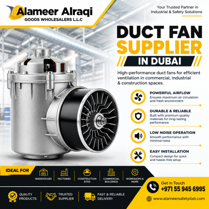 Duct Fan Supplier in Dubai | Alameer Alraqi